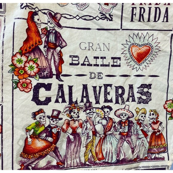 Folter sz S Day of the Dead Swing Dress - Picture 14 of 16